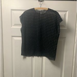 Black Silk Blouse by Gruppo GFT